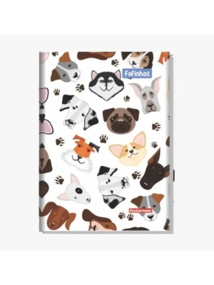 CADERNO COSTURADO 96FLS CD FOFINHOS UN.