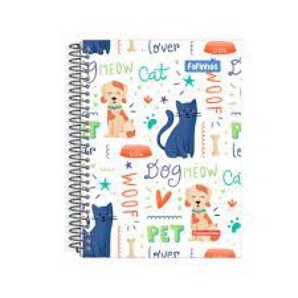 CADERNO UNIVERSITARIO 80FLS CD FOFINHOS 1X1 UN.
