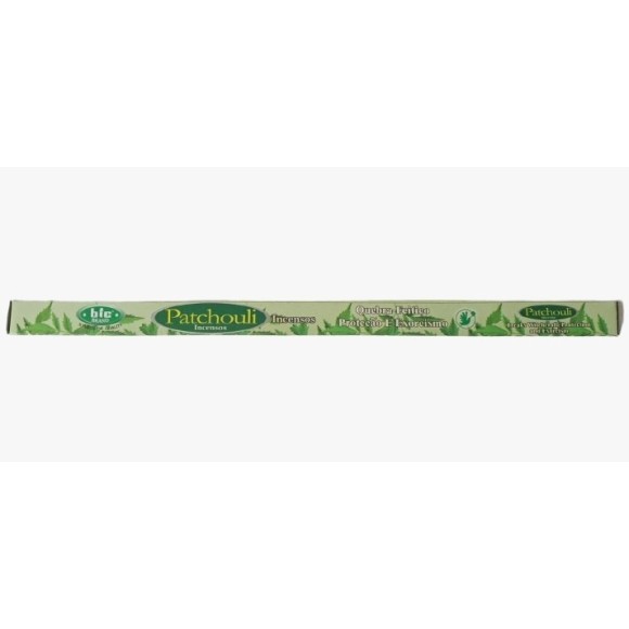 INCENSO PATCHOULI C/8 VARETAS BINDU UN. GUDA INCENSOS