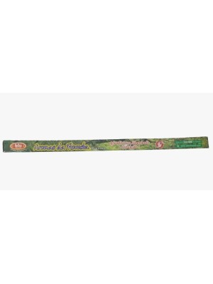 INCENSO AROMAS DA FLORESTA C/8 VARETAS BINDU UN. GUDA INCENSOS