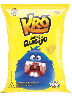 Salgadinho Kro Sabor de Queijo com 100G