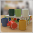 CANECA UNITARIA MINI CAFE COLOR 85ML UN.