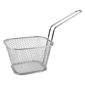 CESTO MINI PARA FRITURA ALCA METAL 8,5X10,5X6CM UN. CLINK