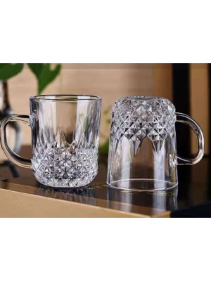 XICARA DE VIDRO 212ML UN. GM GOLD