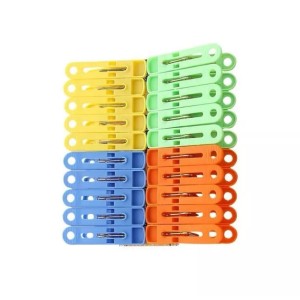 PRENDEDOR DE ROUPA PLASTICO UN. GM GOLD