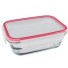 POTE DE VIDRO COM TAMPA 550ML UN. GM GOLD