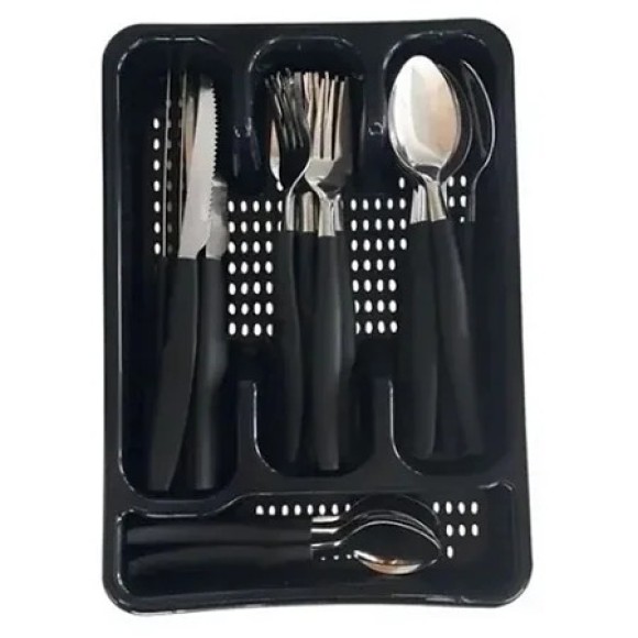 TALHER KIT C/25 PECAS PRETO UN.