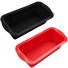 FORMA DE SILICONE RETANGULAR PARA PAO 24X13CM UN.
