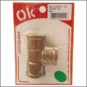 OK CONEXAO TEE 20MM 1 UN. 