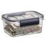 ORGANIZADOR CLEAR 550ML 13,5X10,8X6,5CM UN.