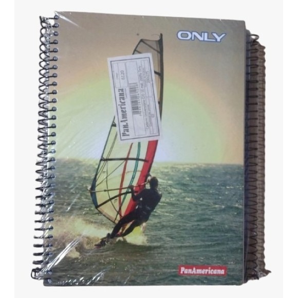CADERNO UNIVERSITARIO ONLY 200FLS 10M ESPIRAL CAPA DURA