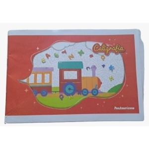 CADERNO CALIGRAFIA 40FLS BROCHURA FLEXIVEL 1/4 UN.