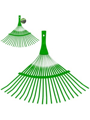 Vassoura de Grama Startools 22 Dentes Aço Durável Sem Cabo