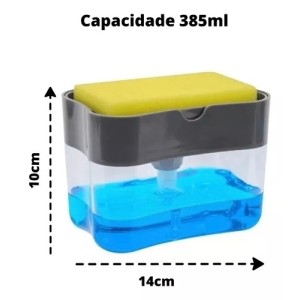 DISPENSER PARA DETERGENTE 385ML UN. TOP IMPORTADORA