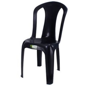 CADEIRA DE PLASTICO BISTRO VENEZA PRETA 49XX44X88CM UN.