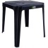 MESA PLASTICA PRETA 70X71X70CM UN.