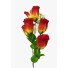 BUQUE FLOR ROSAS 5 GALHOS 37X9X9CM UN. TOP IMPORTADORA