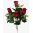 BUQUE FLOR ROSAS 7 GALHOS 36,5X17X10CM UN. TOP IMPORTADORA