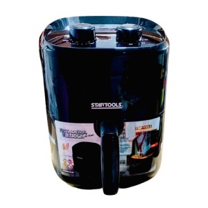 FRITADEIRA ELETRICA PRETA S/ OLEO AIR FRYER PREMIUM 3.4L 1200W 220V UN.