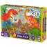 QUEBRA CABEÇA DINO PARK 30PCS UN. TOIA BRINQUEDOS