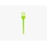 GARFO DESCARTÁVEL SOBREMESA VERDE NEON C/25PCS UN. FORFEST