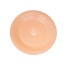 PRATO PLASTICO RASO 15CM C/10PCS LARANJA NEON UN. FORFEST