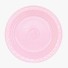 PRATO RASO 15CM PCT C/10PCS ROSA CANDY UN. FORFEST