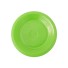 PRATO PLASTICO RASO 15CM C/10PCS VERDE NEON UN. FORFEST