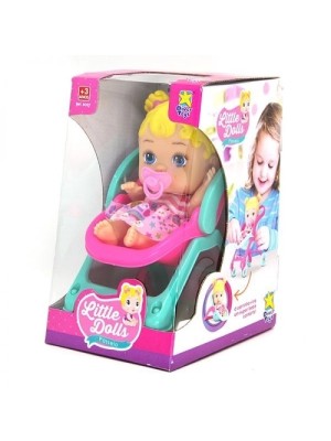 BONECA LITTLE DOLLS PASSEIO UN. DIVERTOYS