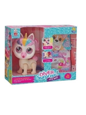 Diver Surprise My Pet Faz Xixi C/ Vários Acessórios Surpresa