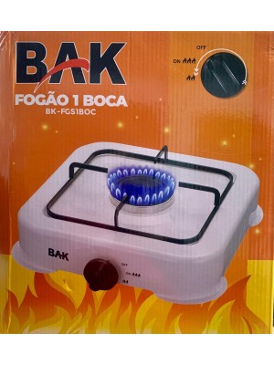 MINI FOGAREIRO A GAS 1 BOCA BAK UN. BEG