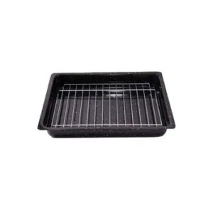 FORMA RETANGULAR ESMALTADA C/ GRILL UN. METALSILVA