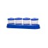PORTA TEMPERO C/4PCS 100ML TRANSP. UN.