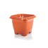 VASO QUADRADO CERAMICO 2L DE PLAST. UN.