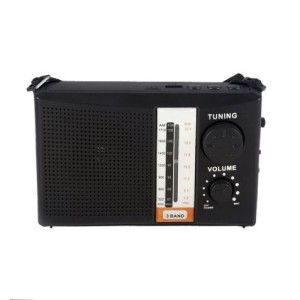 RADIO PORTATIL DE PLASTICO (AM/FM/SW1-6/ENTRADA USB/TF CARTAO) 14X4,3X8,8CM UN. IMPORIENTE