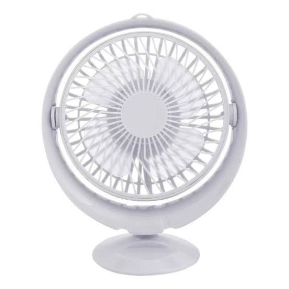 MINI VENTILADOR DE MESA, POTENCIA 2W 14,5X5,5X17,3CM UN. IMPORIENTE