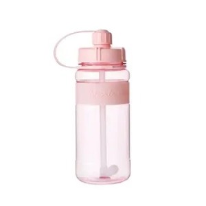 GARRAFA CANUDO DUPLO 2L PLASTICO 10,5CX10,5CX29,5CM UN. C3B