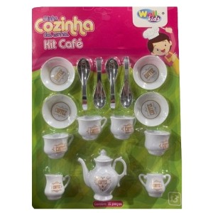KIT CAFE C/15PCS UN. WELLMIX