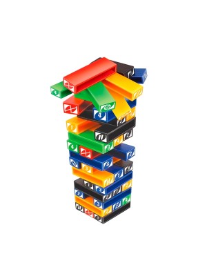 JOGO TOMBOU PERDEU BLOCOS 45PCS UN.