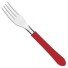 GARFO MESA INOX LEME VERMELHO UN. TRAMONTINA