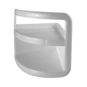 PORTA SHAMPOO BRANCO 22X14X17CM UN.