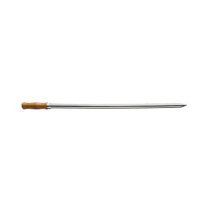 ESPETO SIMPLES DE INOX LAMINA LARGA BARBECUE 85CM UN. TAUMER