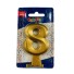 VELA CONCEPT METALLIC DOURADA N 8 - (4566) UN. CURIFEST
