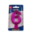 VELA CONCEPT METALLIC ROSA N 6 - (4624) UN. CURIFEST
