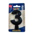 VELA CONCEPT METALLIC PRETA N 3 - (4601) UN. CURIFEST