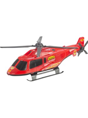 MINI HELICOPTERO 18,5CM DE PLAST UN. BS TOYS