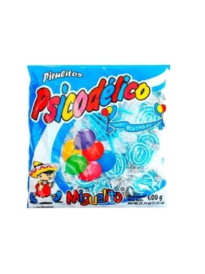 PIRULITO PSICODELICO AZUL 600G UN. MIGUELITO