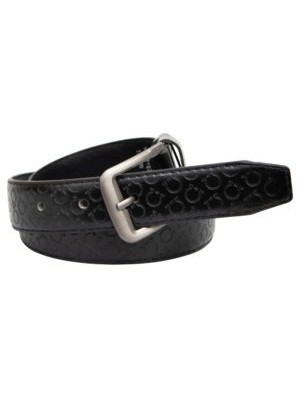 CINTO ADULTO EM POLIURETANO PRETO UN. YINS