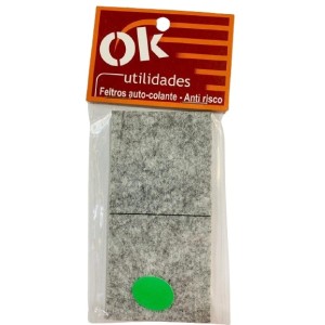 OK FELTRO 50X50MM QUADRADO C/2 UN.