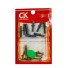 OK PARAFUSO 3.5MM30MM E BUCHA 5MM C/8 UN.